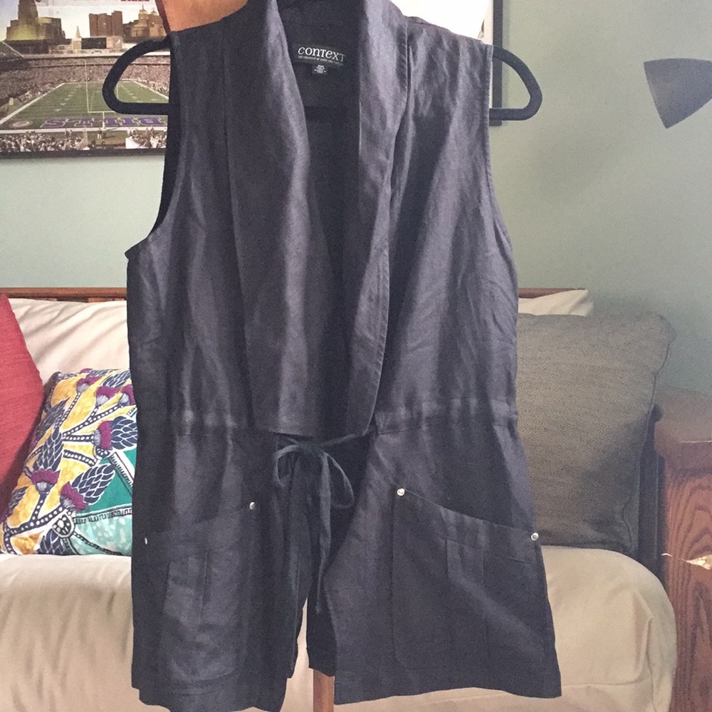Black vest
